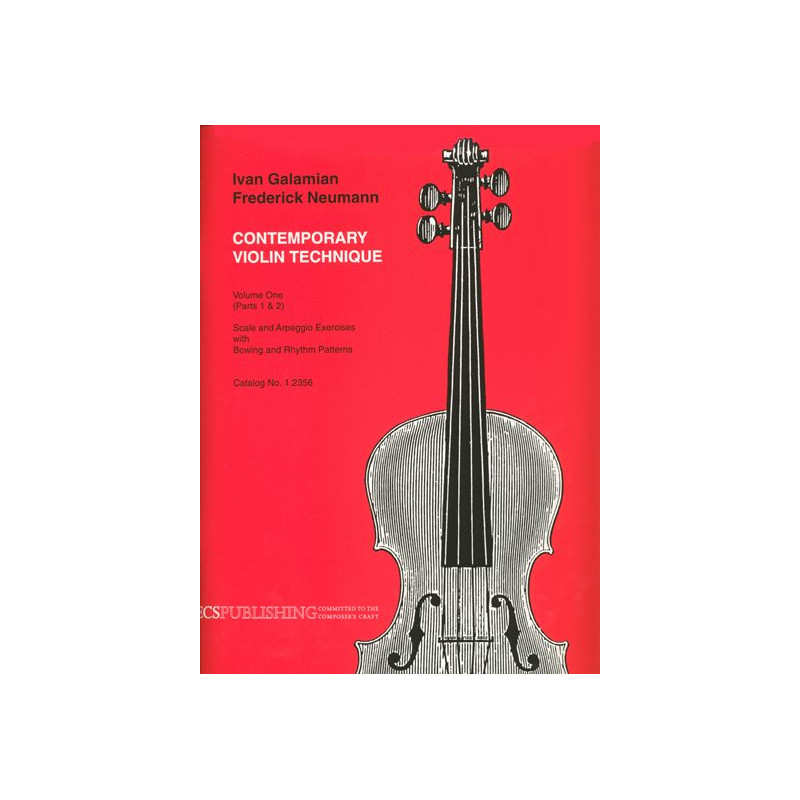 The Galamian Contemporary Violin Technique