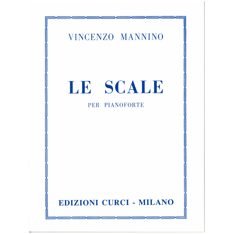 Mannino le scale per pianoforte,