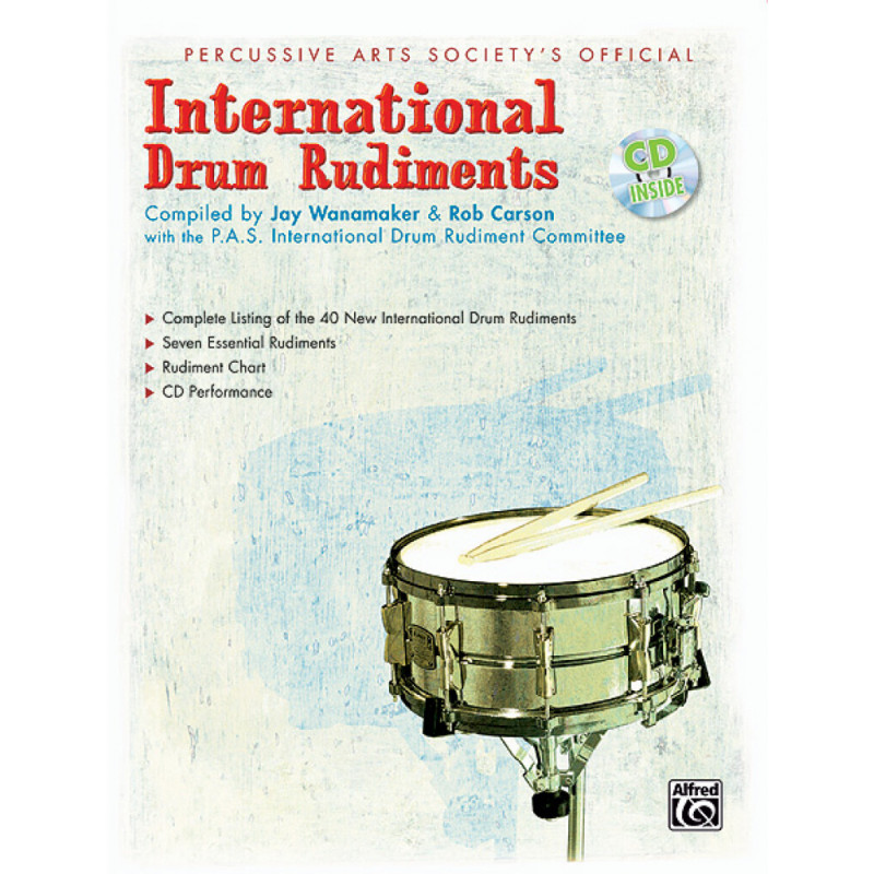 International Drum Rudiments (book/CD)