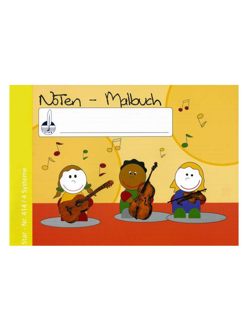 Noten-Malbuch (quadernetto)