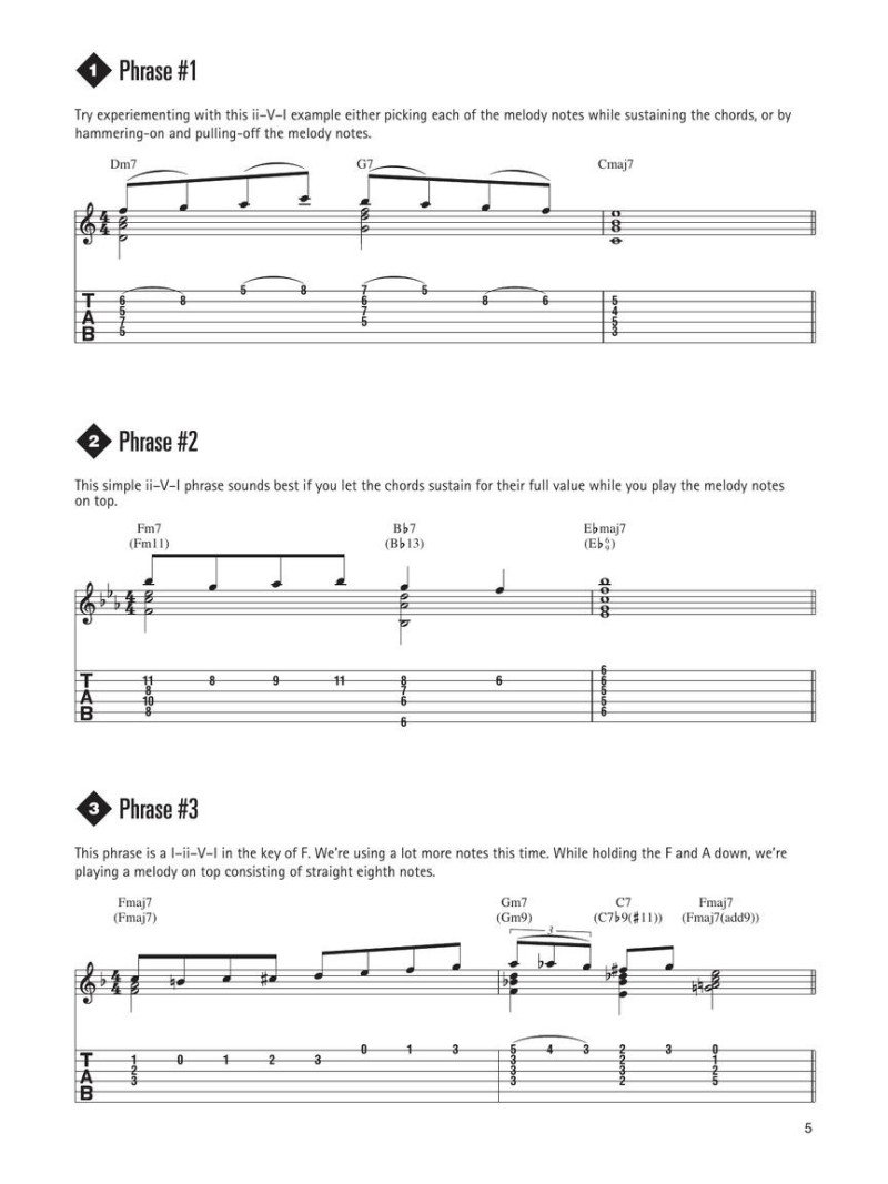 Chord-Melody Phrases for Guitar (book/CD)