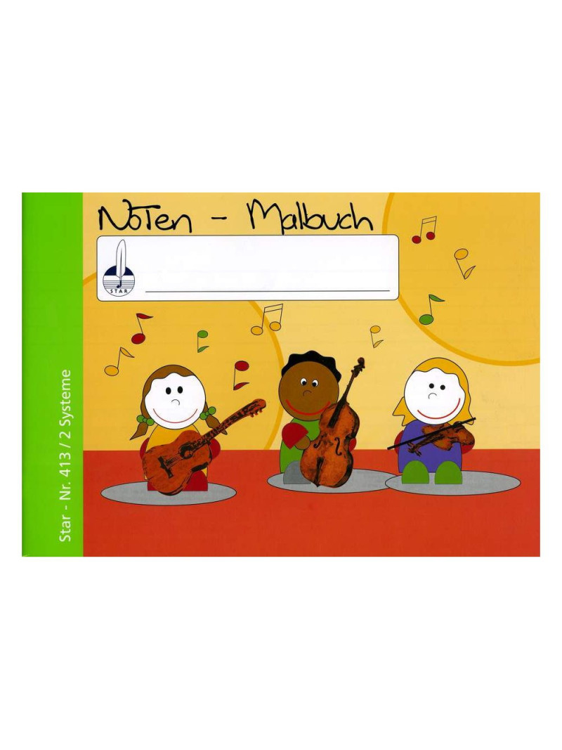 Noten-Malbuch (quadernetto)