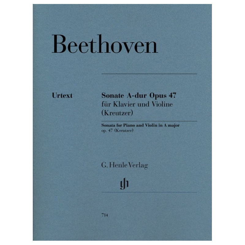 Beethoven - Violin Sonata A major op. 47 (Kreutzer-Sonata)