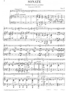 Beethoven - Violin Sonata A major op. 47 (Kreutzer-Sonata)