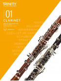 Trinity Clarinet Exam Pieces Grade 1, from 2023 (book/download)