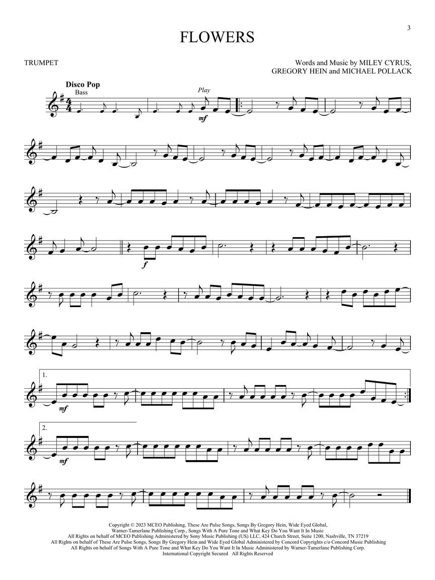 11 Top Hits - Instrumental Play-Along for Trumpet (book with Audio Online)