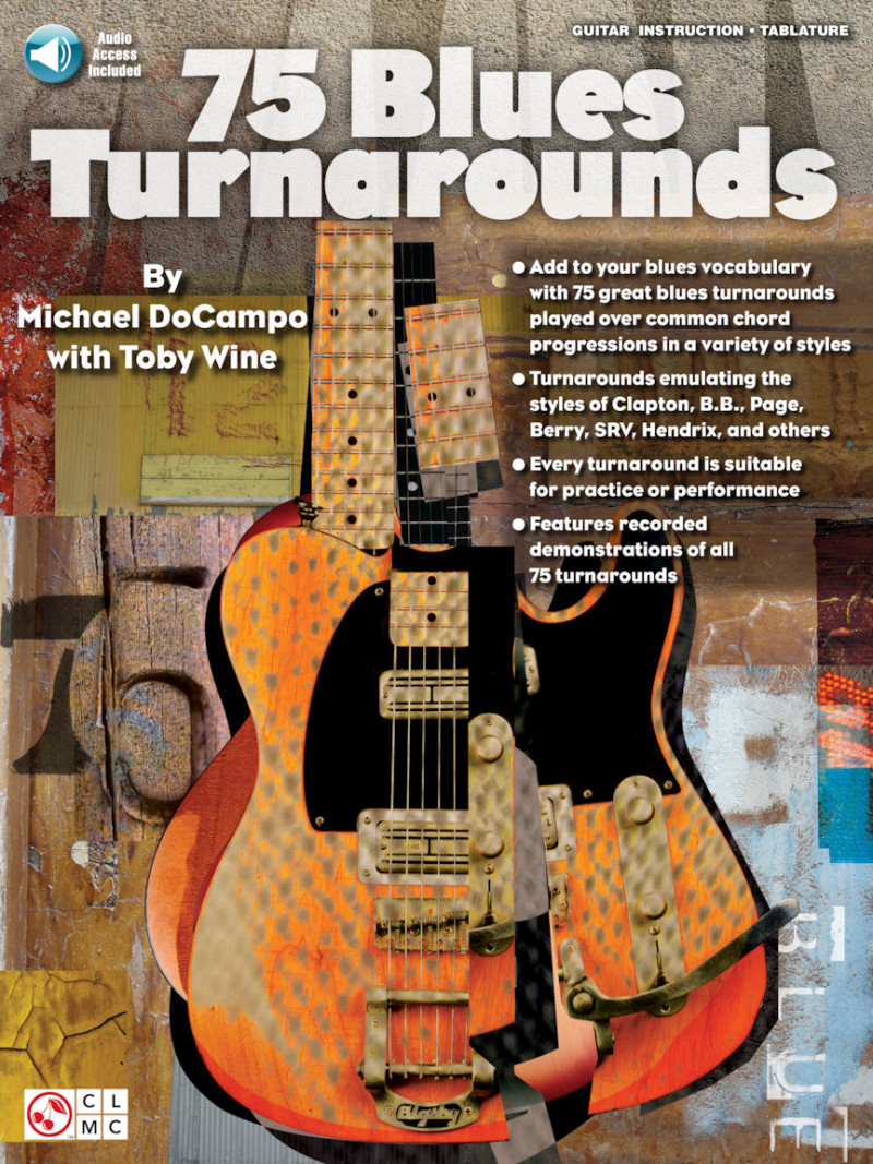 75 Blues Turnarounds (book/CD)