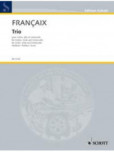 Trio - for violin, viola and violoncello (Score)