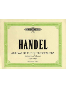 Handel : Arrival Of The Queen Of Sheba: Organ