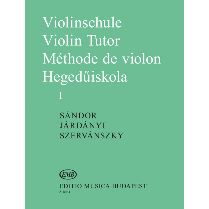 Violinschule Violin Tutor Méthode De Violon I