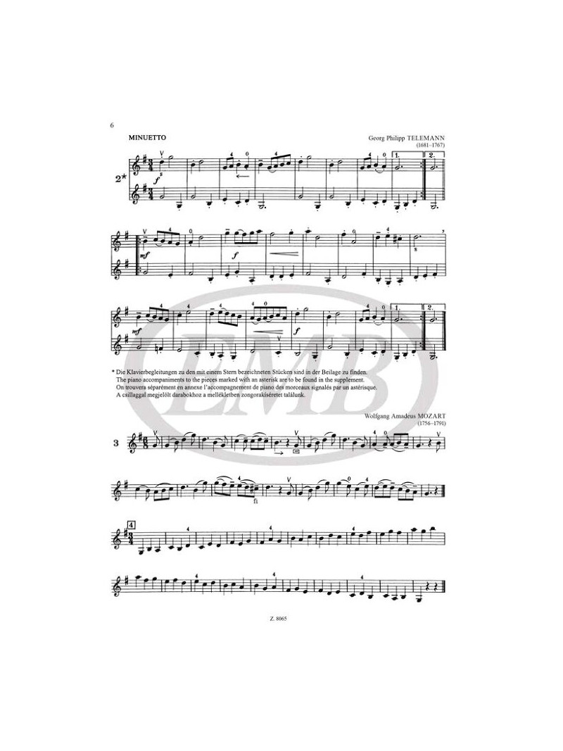 Violinschule Violin Tutor Méthode De Violon II