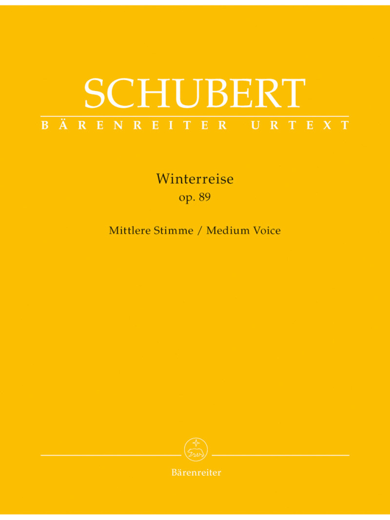 Schubert - Winterreise op. 89 Medium Voice