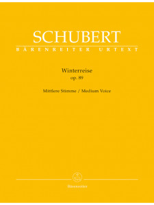Schubert - Winterreise op. 89 Medium Voice