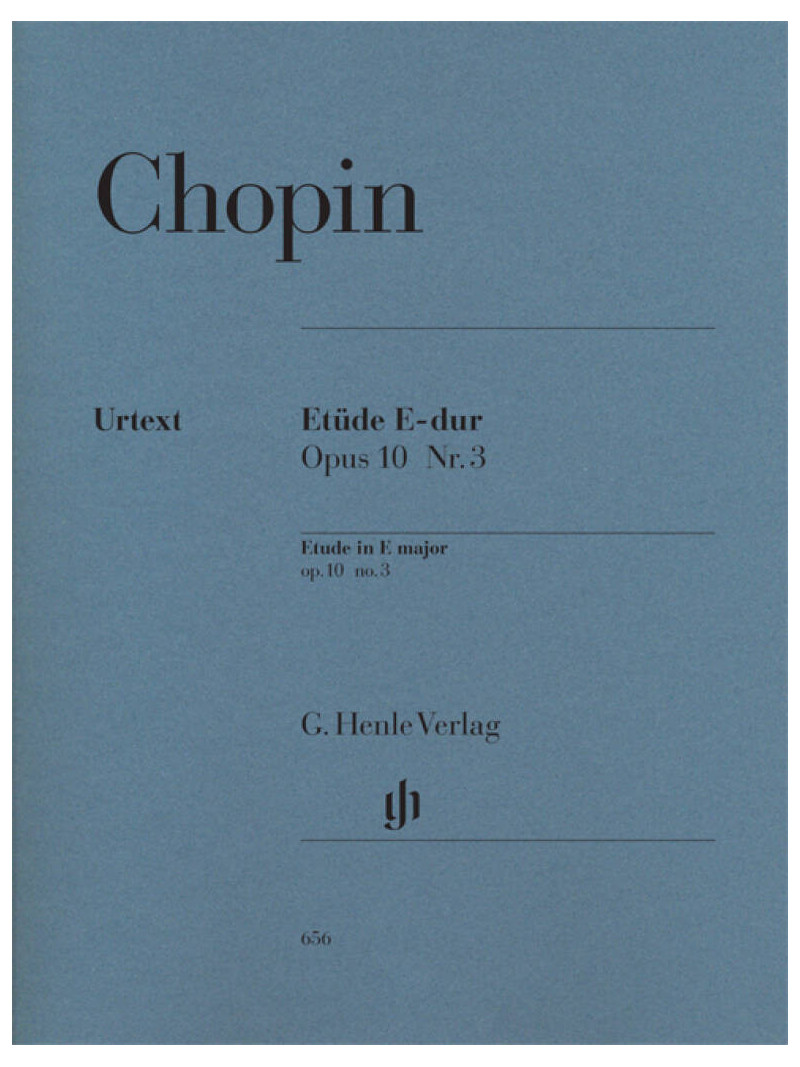 Chopin - Etude E major op. 10 no. 3