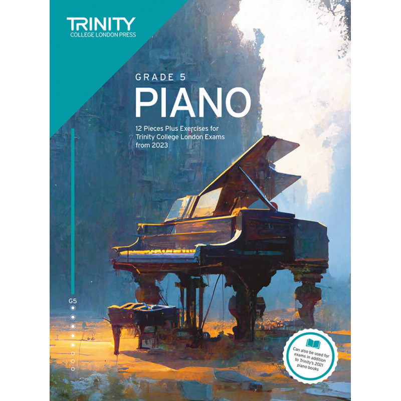 Trinity Piano Exam Pieces Plus Exercises from 2023, Grade 5 (Extended Edition)
