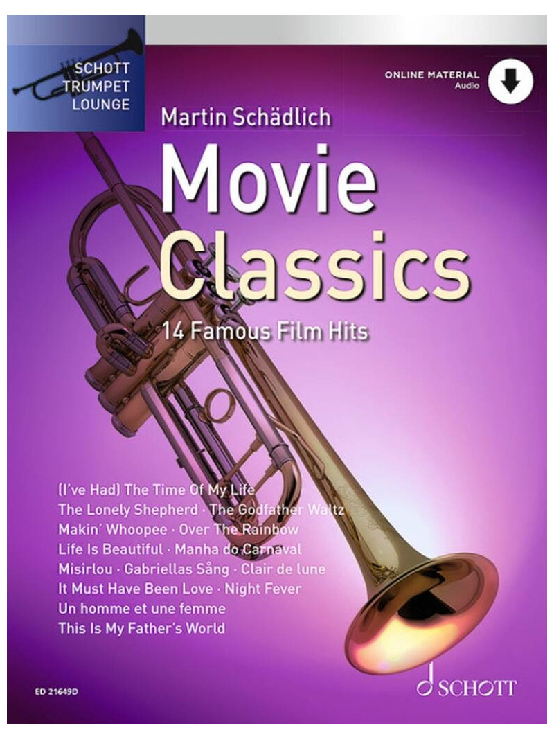 Movie Classics for Trumpet (book/CD play-along)