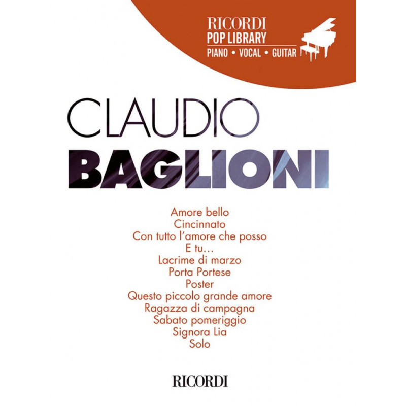 Claudio Baglioni - Ricordi Pop Library