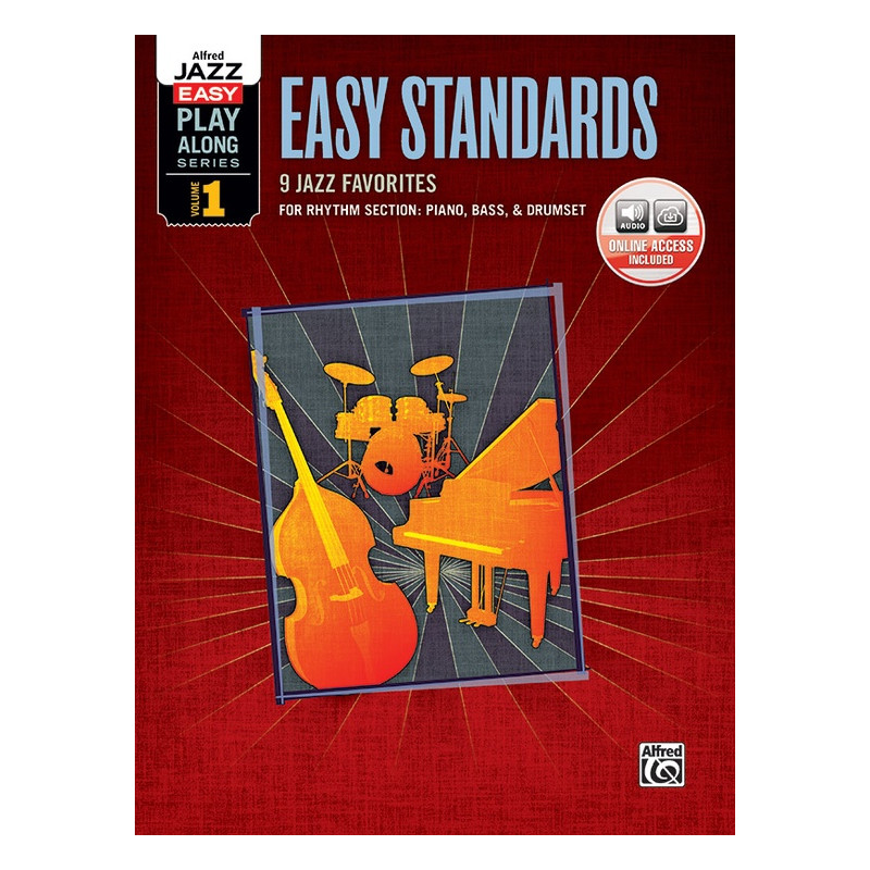 Easy Jazz Play-Along Volume 1: Easy Standards Rhythm Section (book/CD)