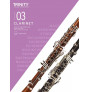 Trinity Clarinet Exam Pieces Grade 3, from 2023 (book/download)