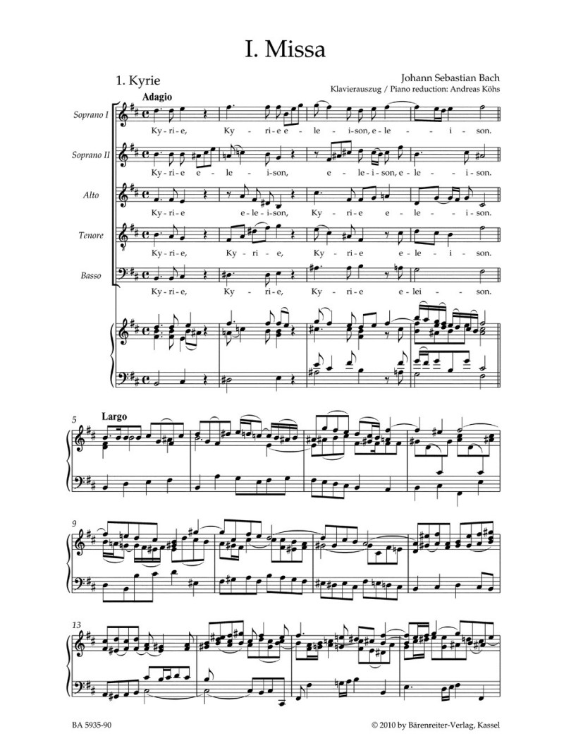 Bach - Messe in H-Moll BWV232