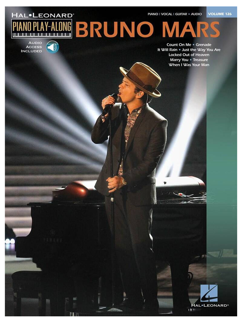 Piano Play-Along Volume 126: Bruno Mars (book/CD)