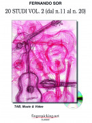 Sor - 20 Studi – Vol. 2 (dal n. 11 al n. 20) (libro/DVD Online)