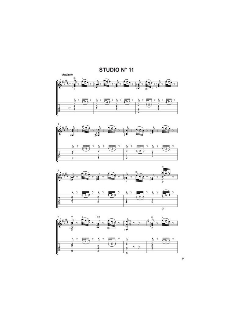 Sor - 20 Studi – Vol. 2 (dal n. 11 al n. 20) (libro/DVD Online)