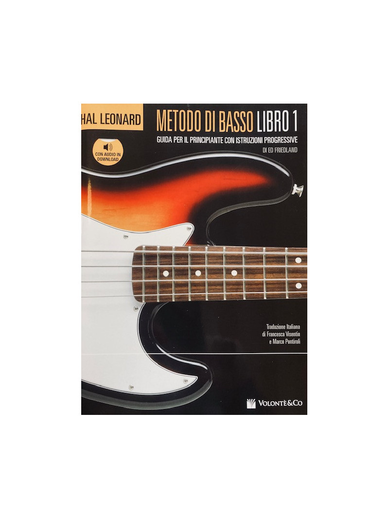 Hal Leonard Bass Method Book Volume 1 (book/CD)