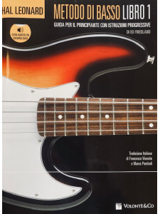 Hal Leonard Metodo di Basso - Volume 1 italiano (libro & Audio Online)