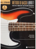 Hal Leonard Metodo di Basso - Volume 1 italiano (libro & Audio Online)