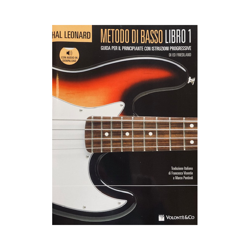 Hal Leonard Bass Method Book Volume 1 (book/CD)