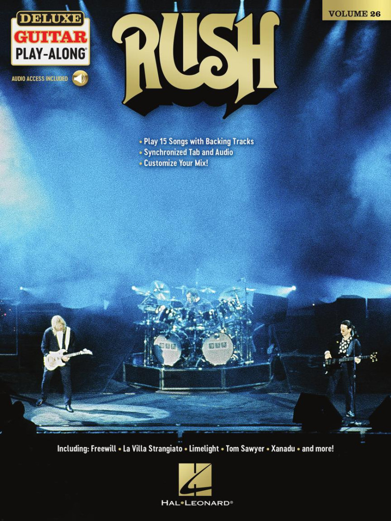 Rush - Deluxe Guitar Play-Along Volume 26 (book with Audio Online)