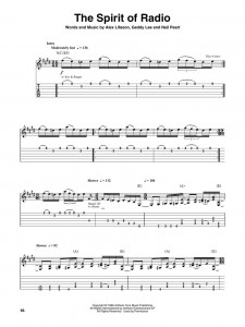 Rush - Deluxe Guitar Play-Along Volume 26 (book with Audio Online)