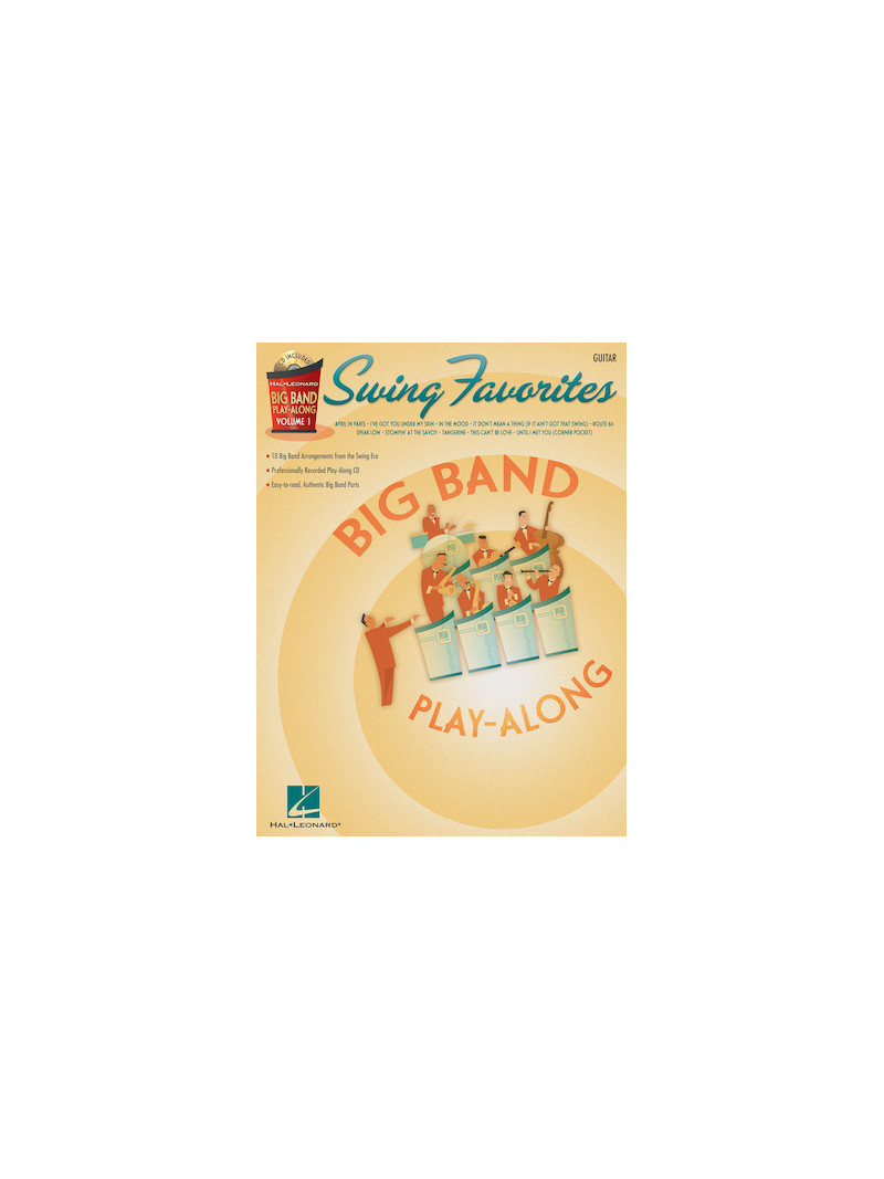 Big Band Play-Along: Swing Favorites - Guitar (book/CD)