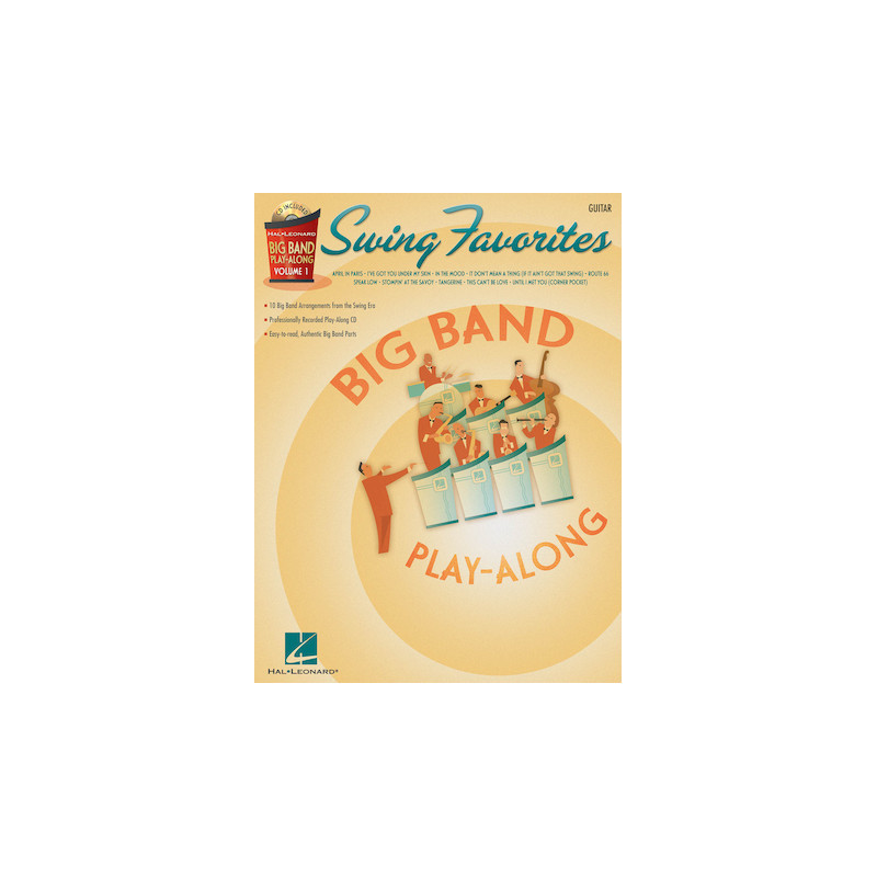 Big Band Play-Along: Swing Favorites - Guitar (book/CD)