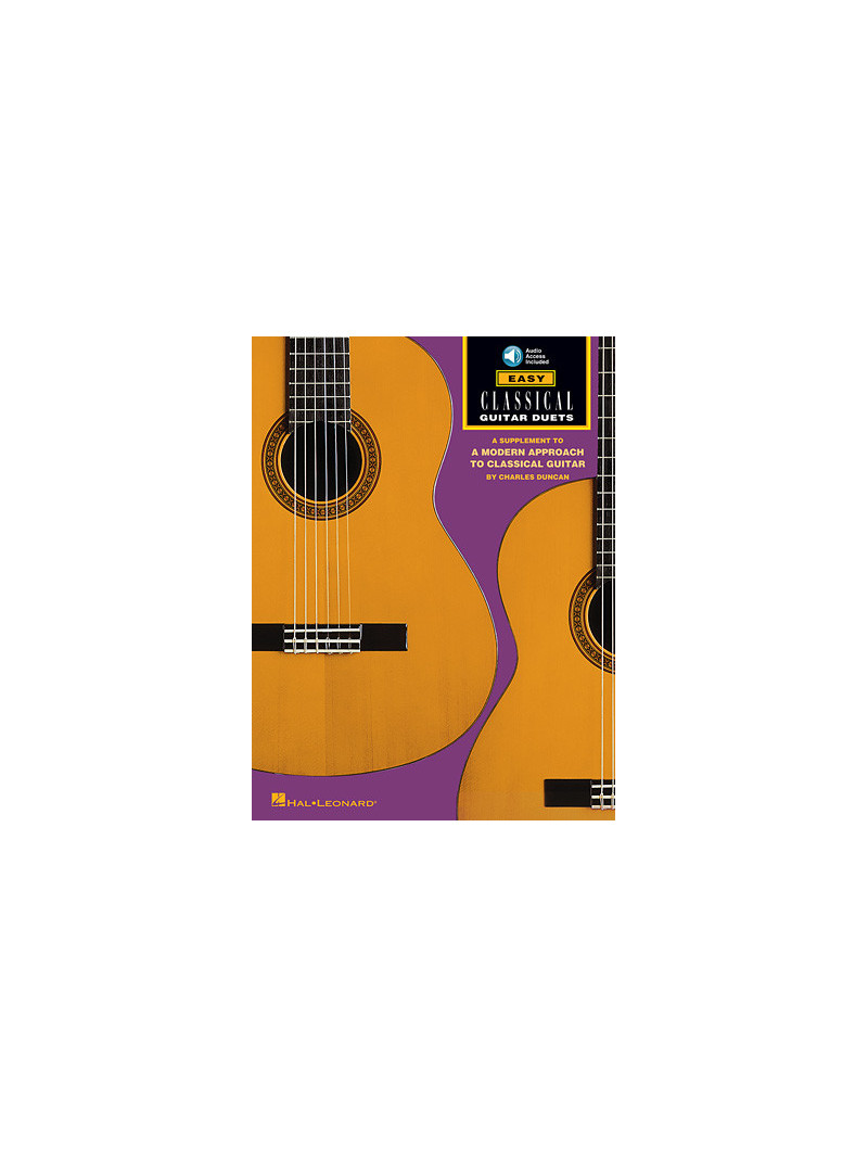 Easy Classical Guitar Duets (book/CD)