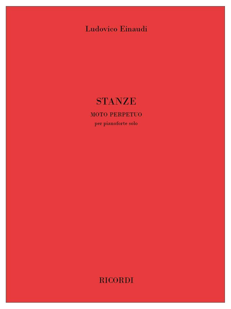 Stanze - Moto Perpetuo (Pianoforte)
