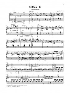 Piano Sonata no. 17 d minor op. 31 no. 2 (Tempest)