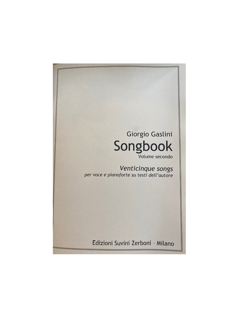 Songbook - Vol. II (1997-2005)