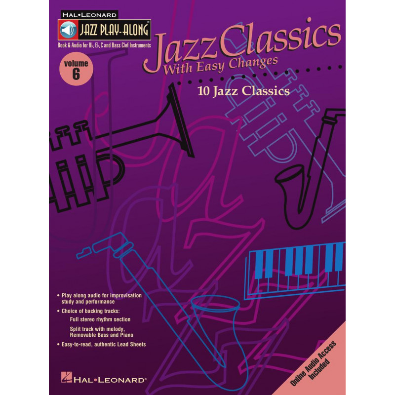 Jazz Play-Along Volume 6: Jazz Classics (book/CD)