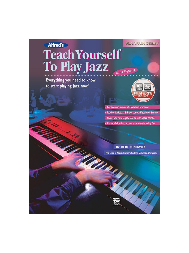 Teach Yourself to Play Jazz at the Keyboard (book & Online Audio)