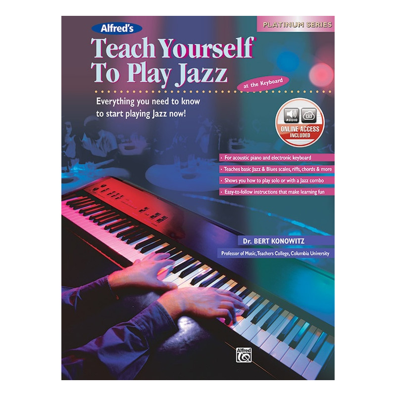 Teach Yourself to Play Jazz at the Keyboard (book & Online Audio)