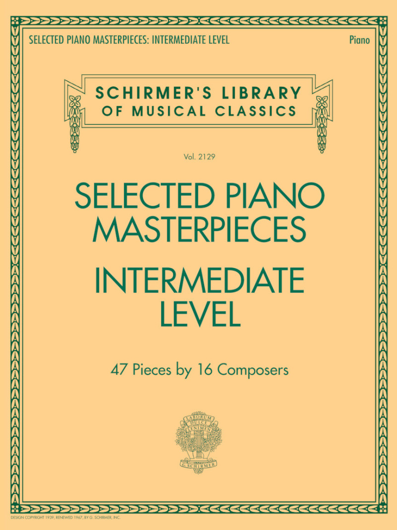 Selected Piano Masterpieces – Intermediate Level