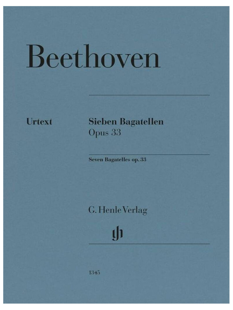 Beethoven - Seven Bagatelles op. 33