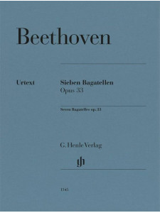 Beethoven - Seven Bagatelles op. 33