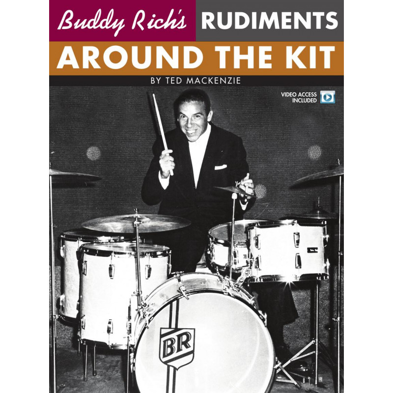 Buddy Rich's Rudiments Around The Kit (book/DVD)