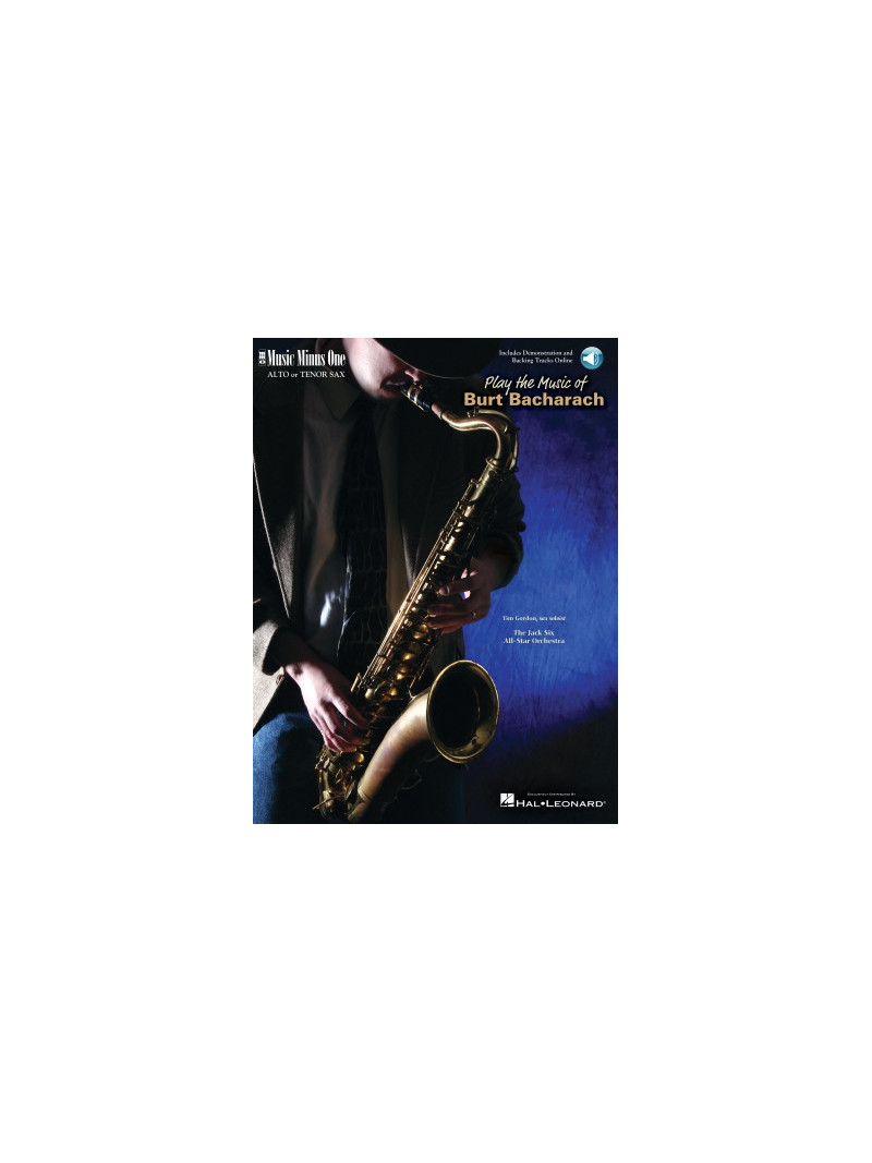 Play the Music of Burt Bacharach for Sax (book/Audio Online)