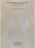 Twenty-Four Easy Vocalises in Progressive Order