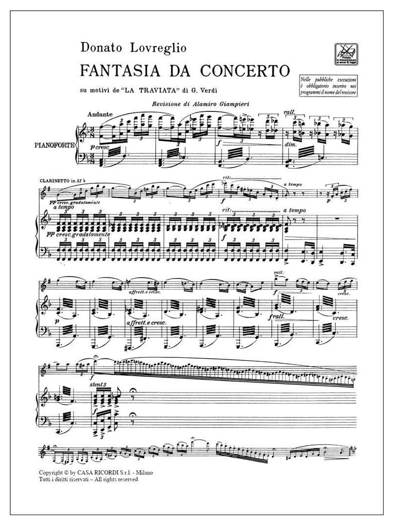 Fantasia da concerto su motivi de La Traviata