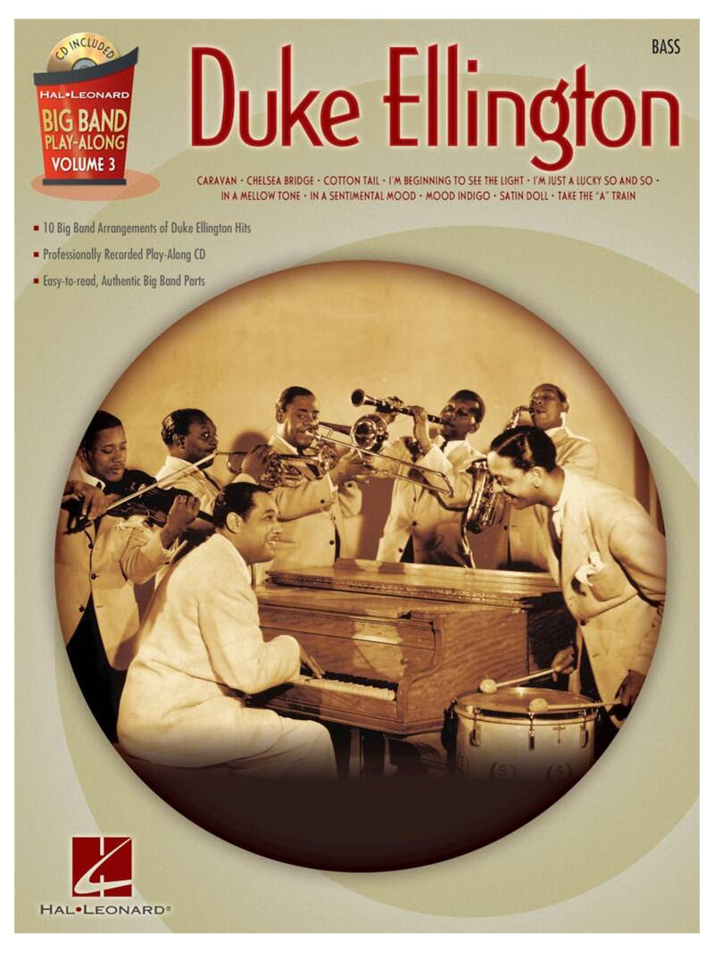 Duke Ellington Big Band Play-along: Bass (book/CD)